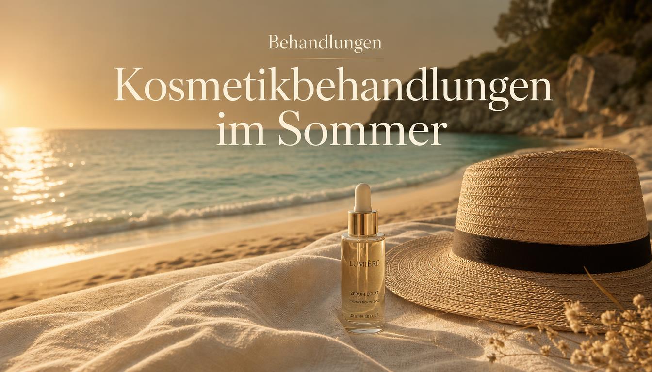Kosmetikbehandlungen im Sommer